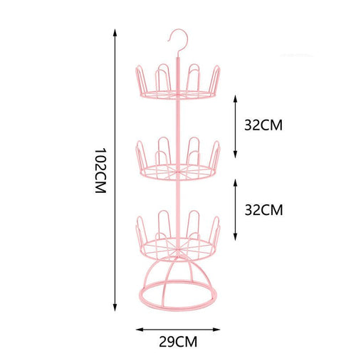 BowLift | Circular Space Saving Shoe Rack Organizer