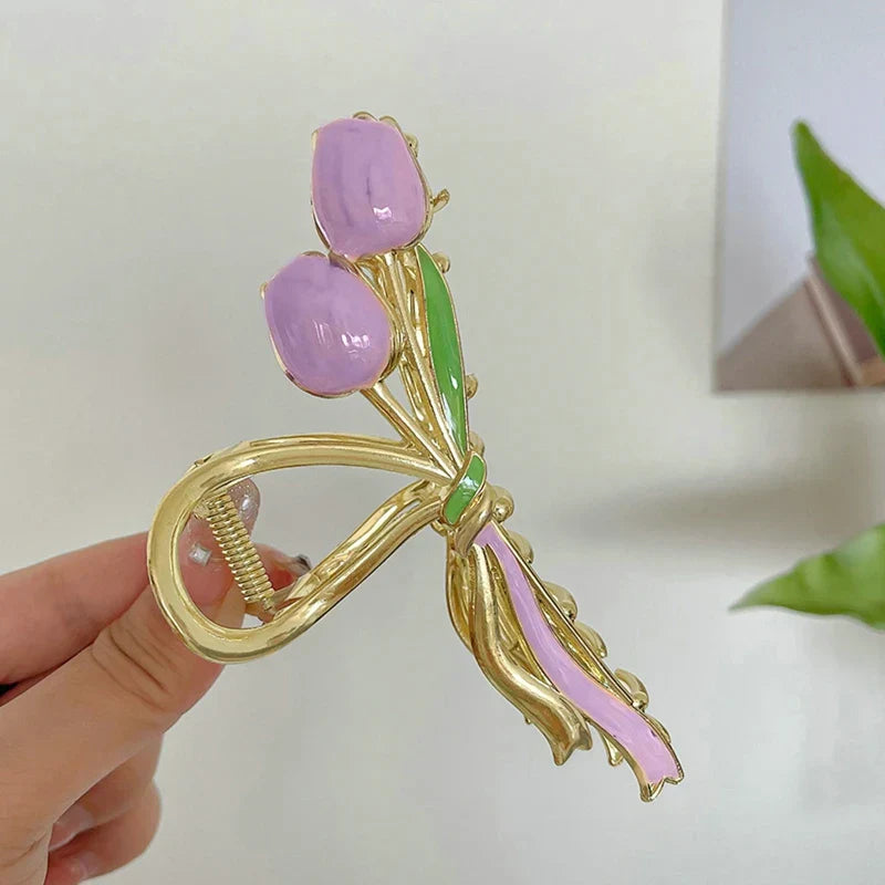 BowLift | Bluebell Floral Hair Claw Clip