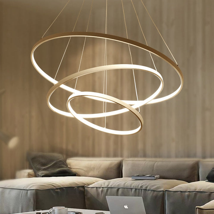 BowLift | Halo Chandelier