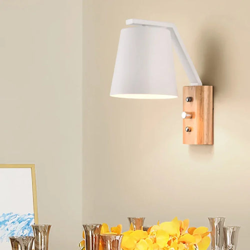 WoodGlow Light – LED Wall Lamp for Bedroom Bowlift