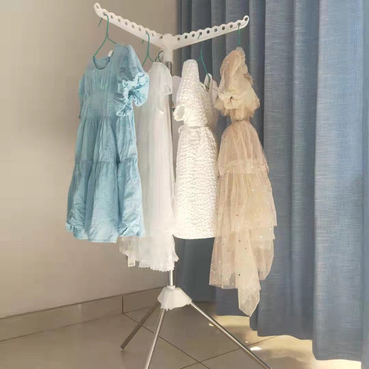 BowLift | Portable Stainless Steel Triangle Clothes Drying Hanger
