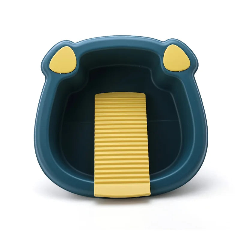 BowLift | Thickened Plastic Integrated Washboard Compact Washbasin