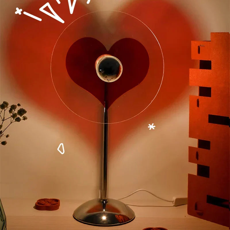 LoveLight – Heart-shaped LED Lamp for Romantic Lighting Bowlift