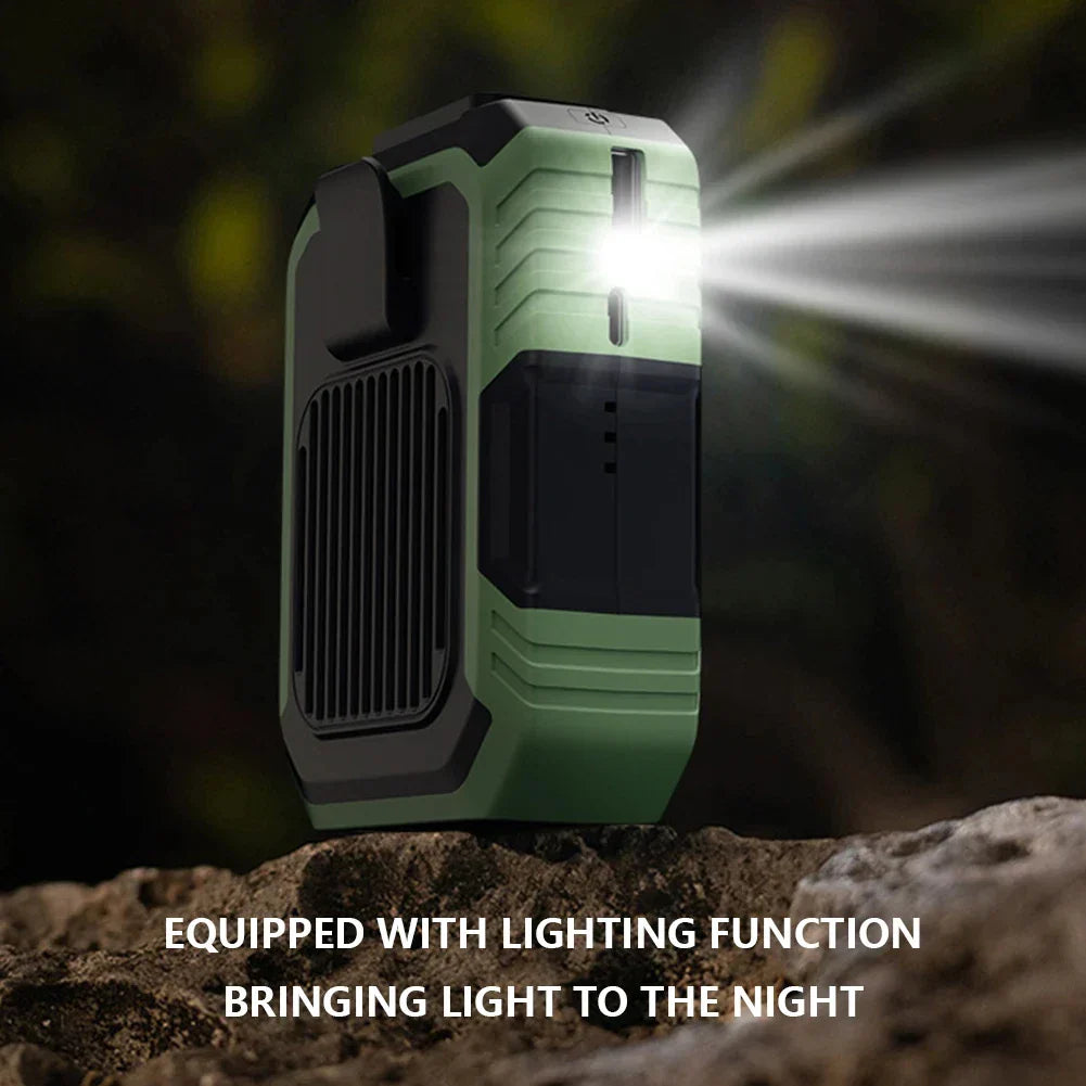 BowLift | USB Rechargeable Portable Waist Clip Air Conditioner Fan