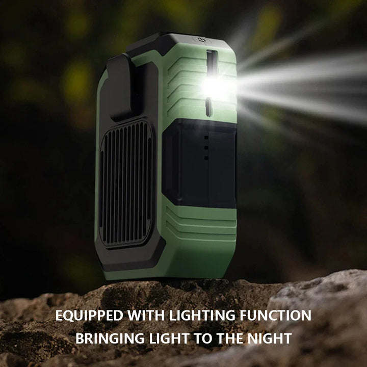 BowLift | USB Rechargeable Portable Waist Clip Air Conditioner Fan