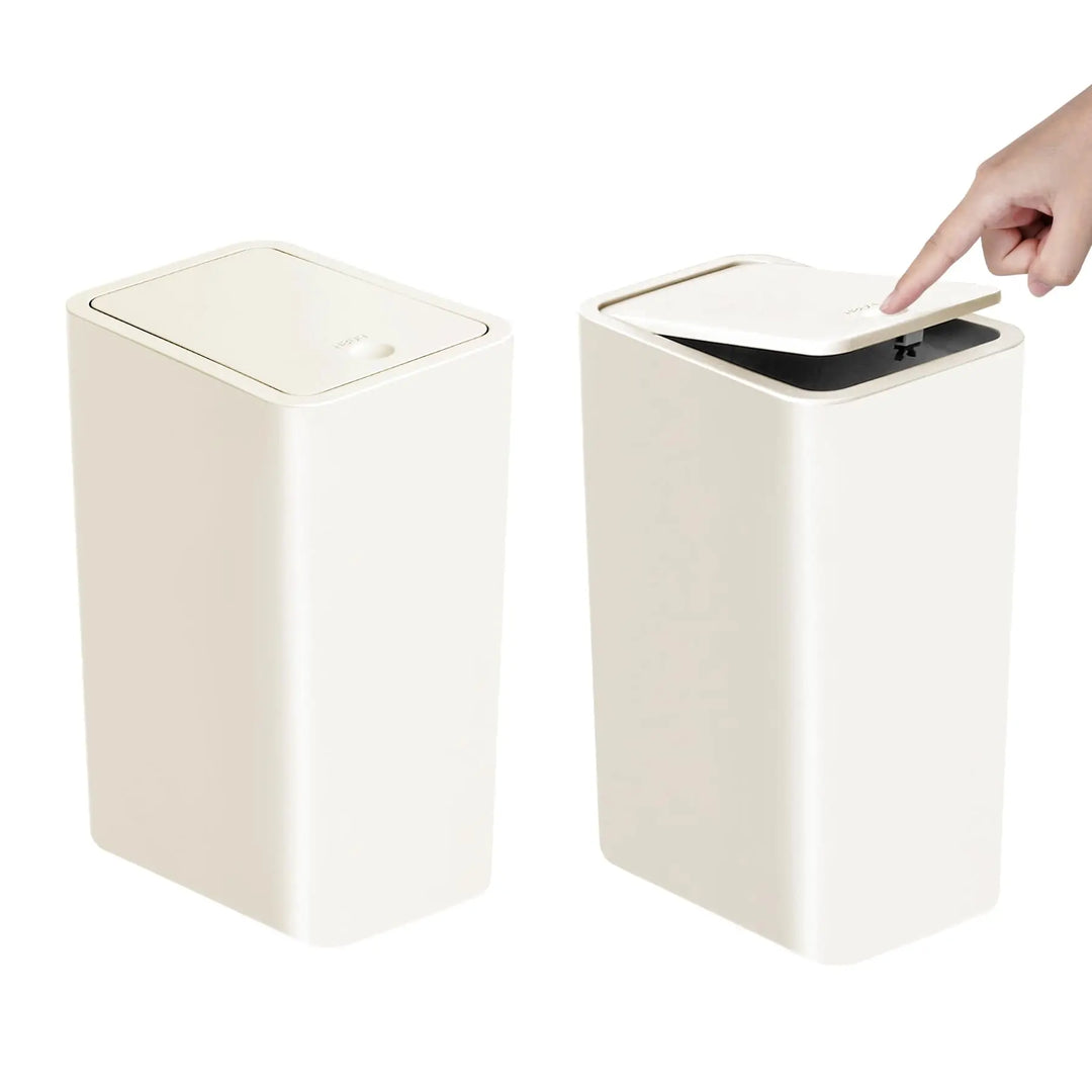 EcoPress 10L Trash Can for Bathroom Bowlift