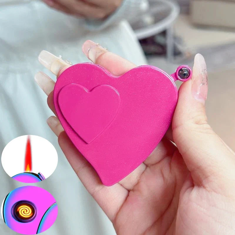 BowLift | Windproof Everlasting Love Projector Lighter