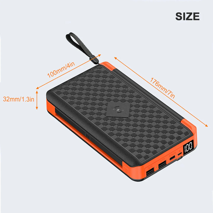 BowLift | Solar Fast Charging Ultra-Large Capacity Portable Powerbank