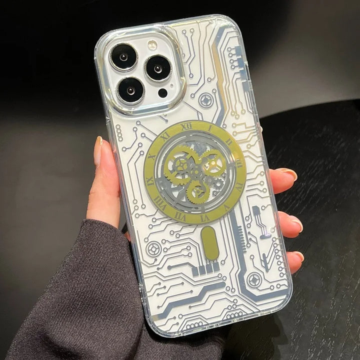BowLift | Machine Clock Magsafe iPhone Case