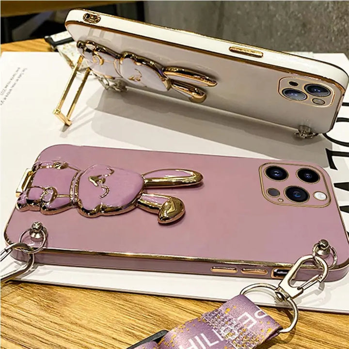 BowLift | 3D Rabbit Ear iPhone Holder Case