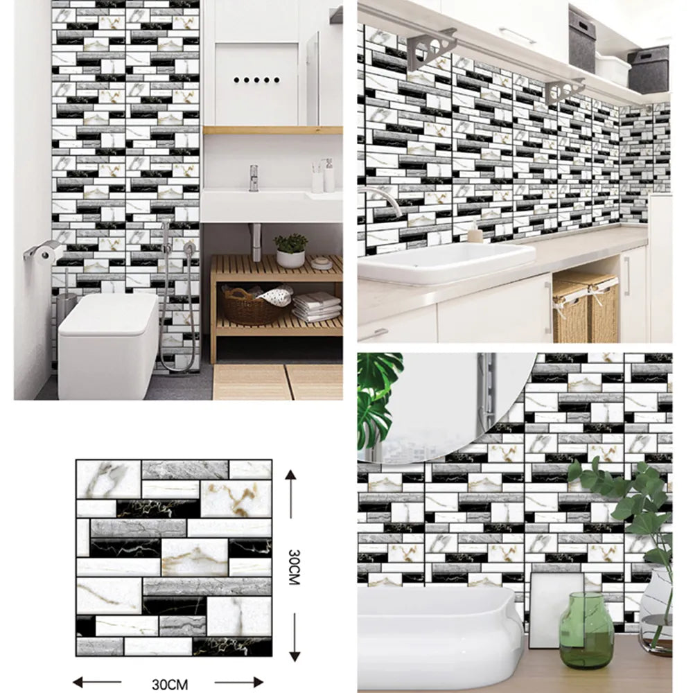 BowLift | 3D Wall Brick Pattern Decal