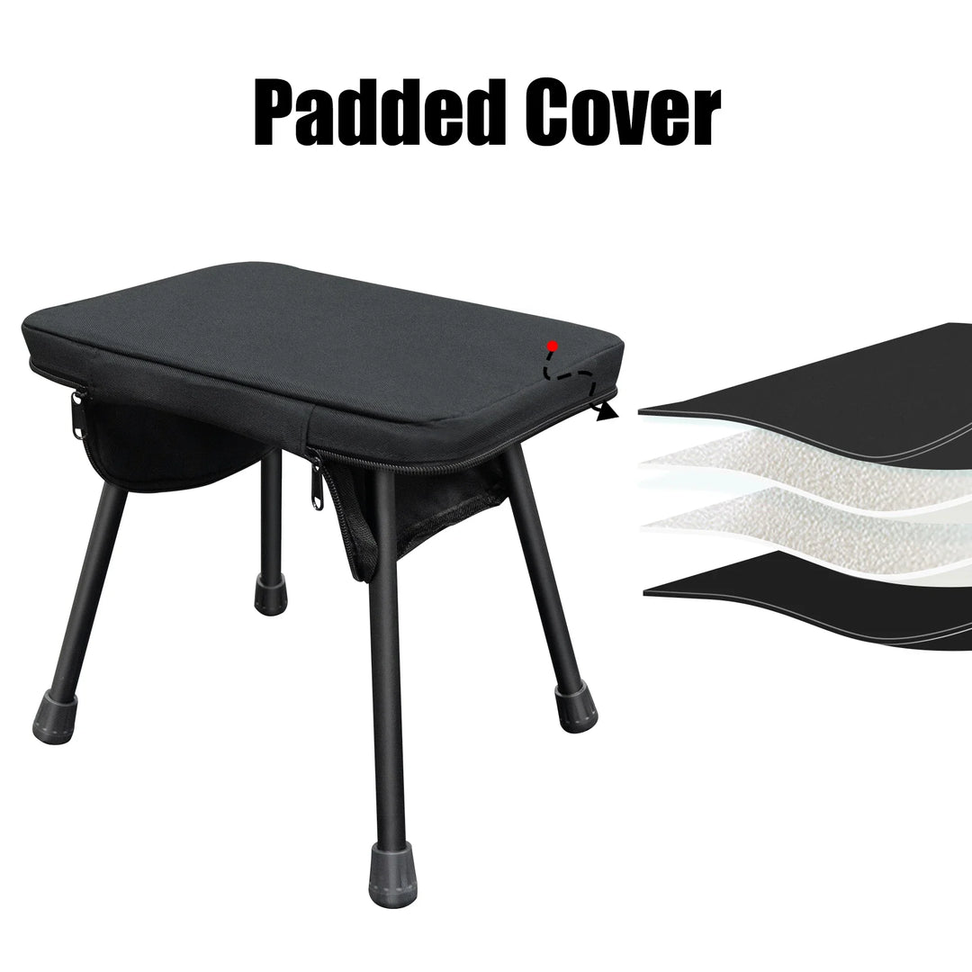 BowLift | TrekFold Camping Stool | Ultralight & Foldable | Aluminium | Multifunctional