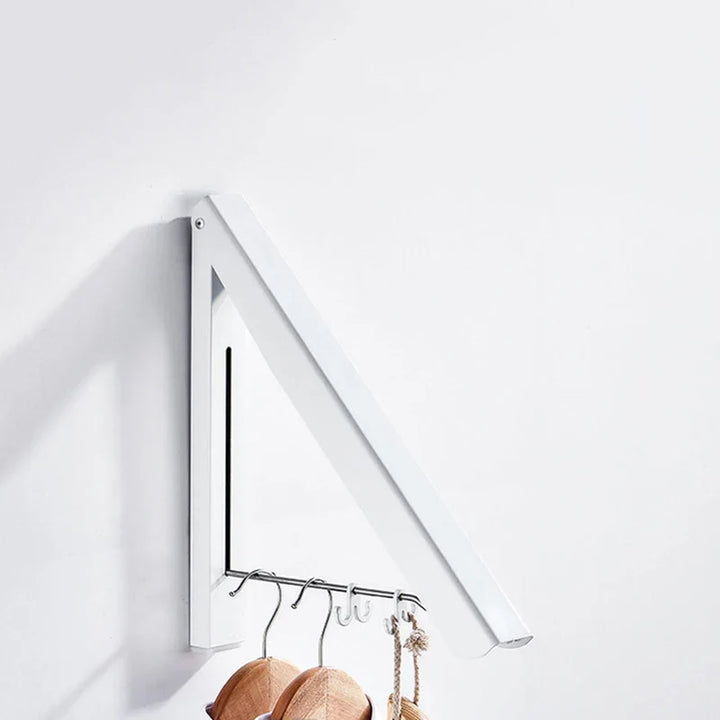 BowLift | Space Saver Foldable Wall Clothes Aluminum Rack