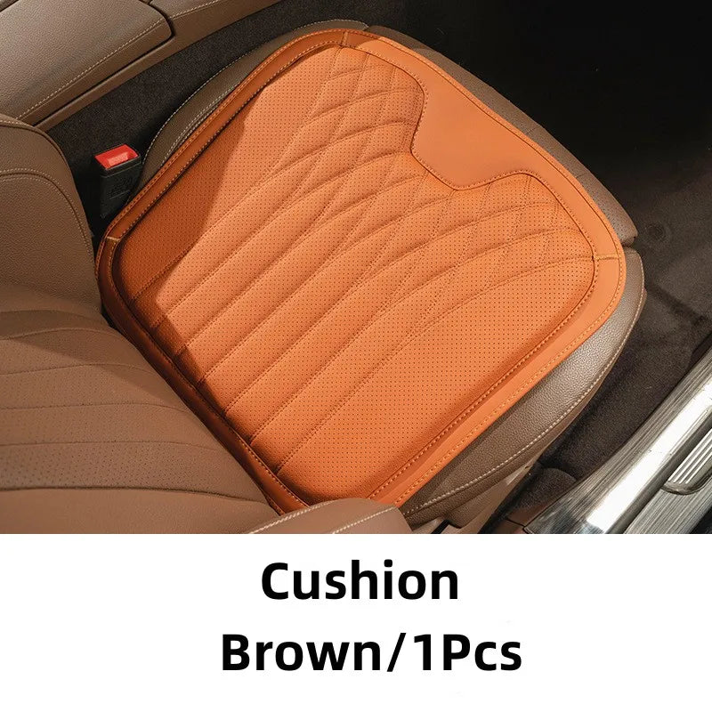 BowLift | Leather Breathable Comfy Premium Car Seat Cushion