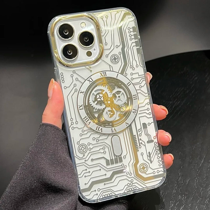 BowLift | Machine Clock Magsafe iPhone Case