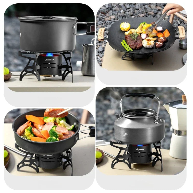 BowLift | Dual-Core Blue Flame Outdoor Cooking Stove