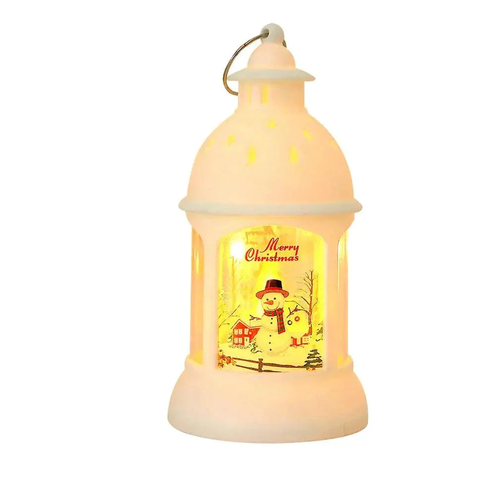 BowLift | SantaGlow - LED lanterns with Santa Claus motif for a festive and cozy Christmas atmosphere