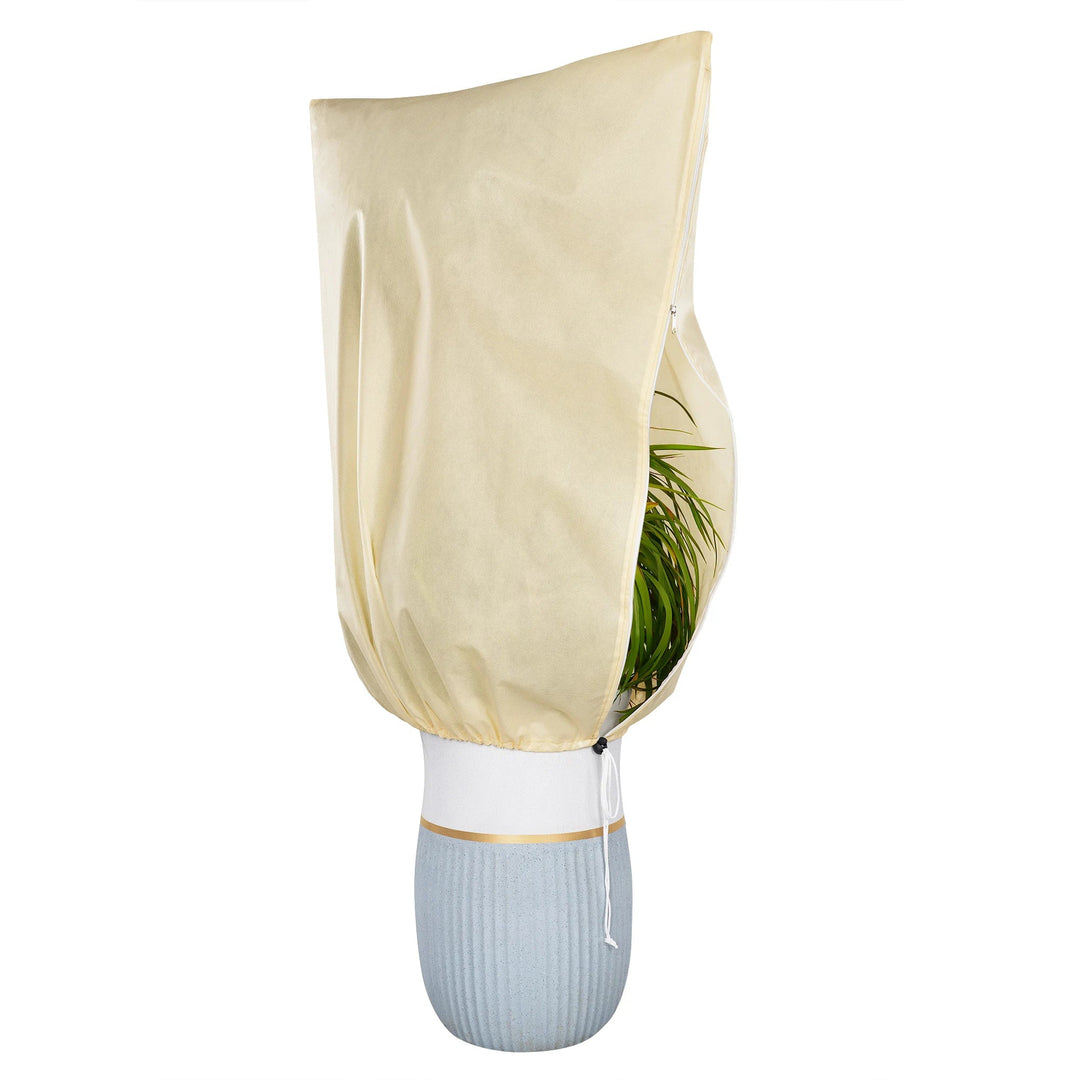 BowLift | Winter protection cover for plants - Frost protection with zipper and drawstring, breathable for palms and potted plants in the garden