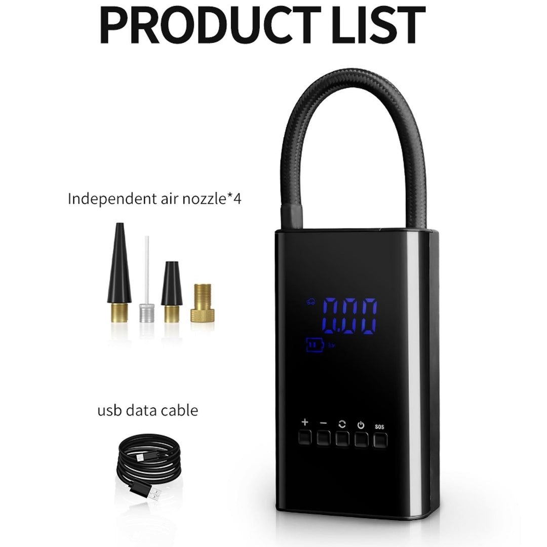 BowLift | Mini LED Display Road Buddy  Air Compressor