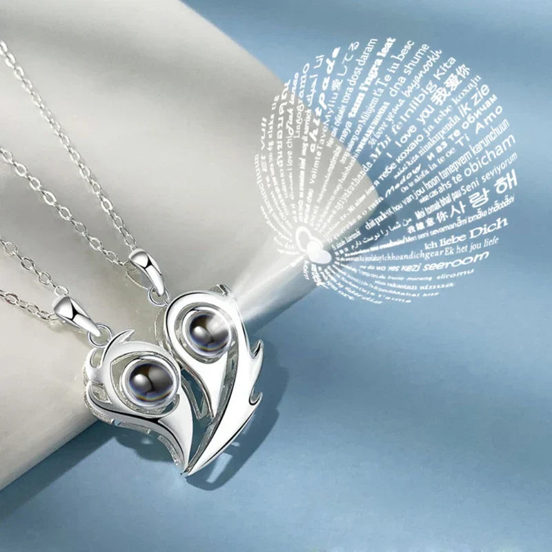 BowLift | Couple Love Pair Magnetic Necklace