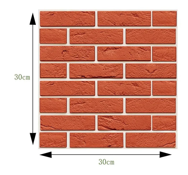 BowLift | 3D Wall Brick Pattern Decal