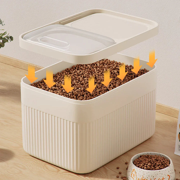 BowLift | FutterBox FrischGut | Airtight & Moisture-Proof | 5/10/15L | For Dog & Cat Food