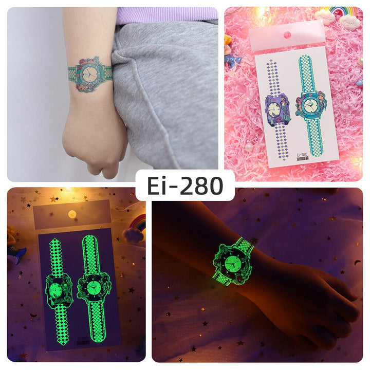 BowLift | Luminous Temporary Tattoo Watch Sticker