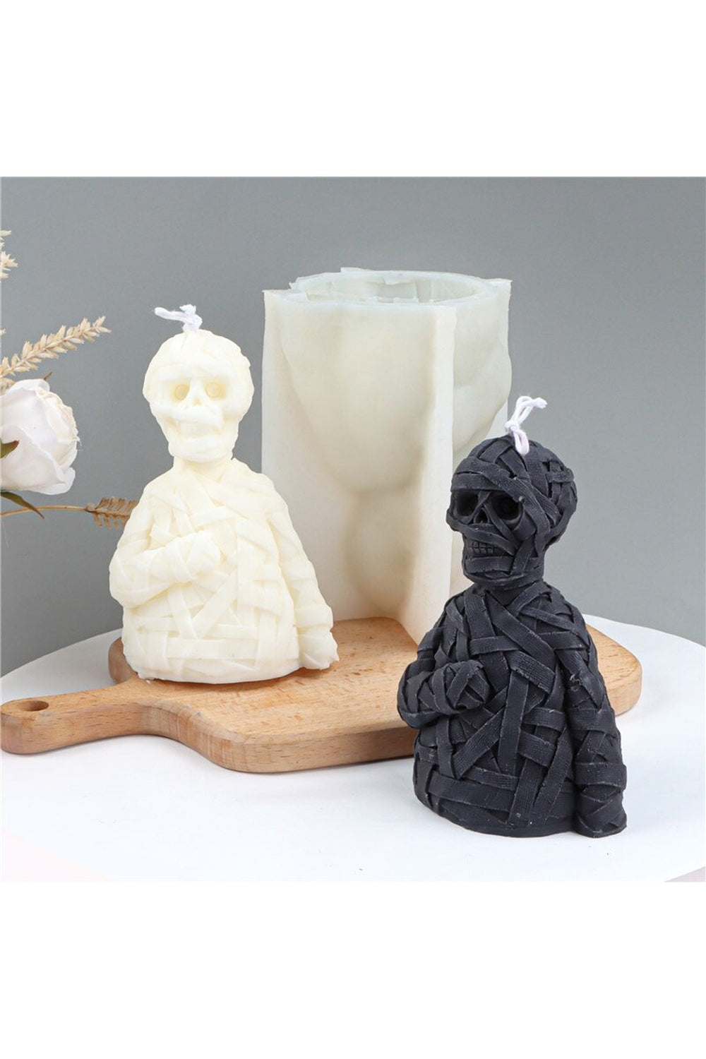 Skull Scary Candle Shape | Bowlift