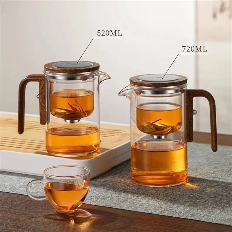 BowLift | One-Click Magnetic Switch Tea Separation Teapot