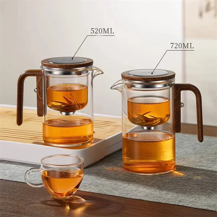 BowLift | One-Click Magnetic Switch Tea Separation Teapot