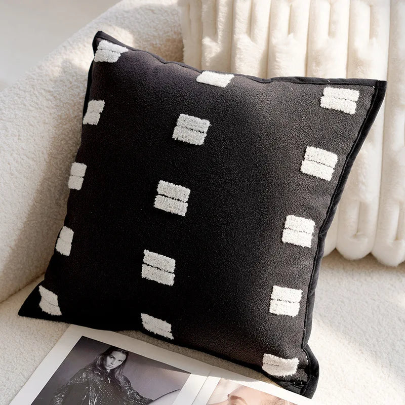 BowLift | Luxury Embroidered Decorative Cushion with Horse Print for Sofa and Living Room