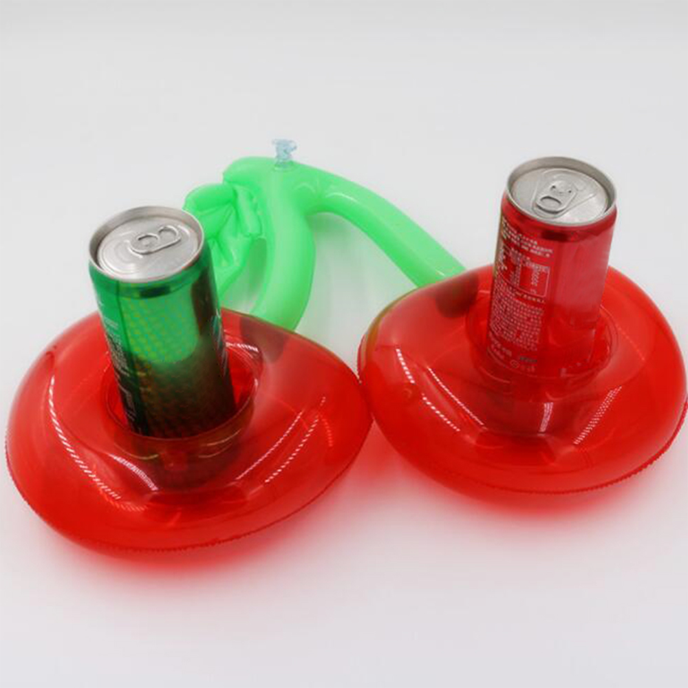 BowLift | Inflatable Cherry Floating Pool Cup Holder