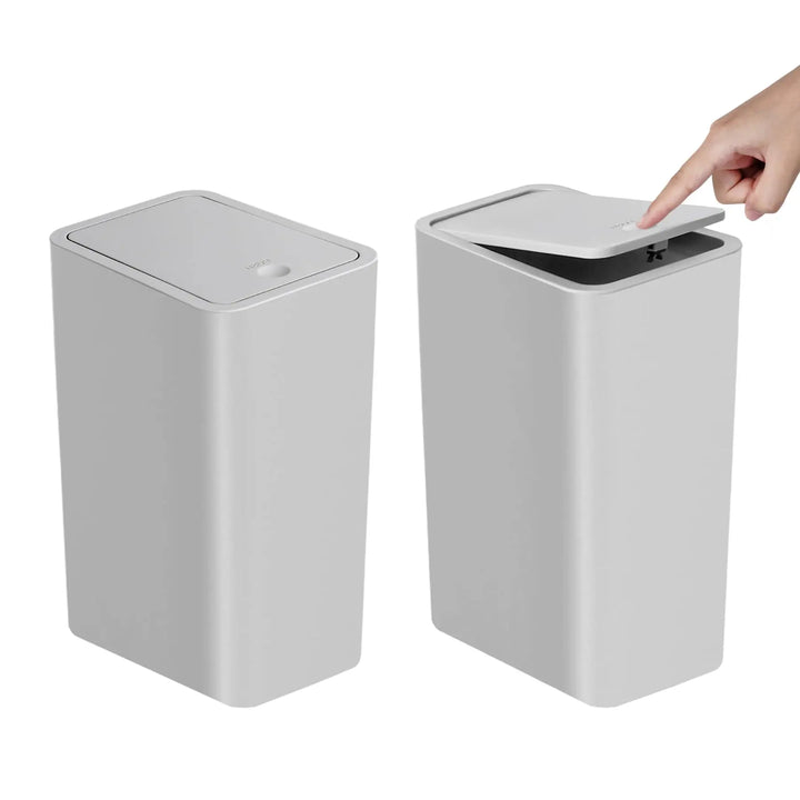 EcoPress 10L Trash Can for Bathroom Bowlift