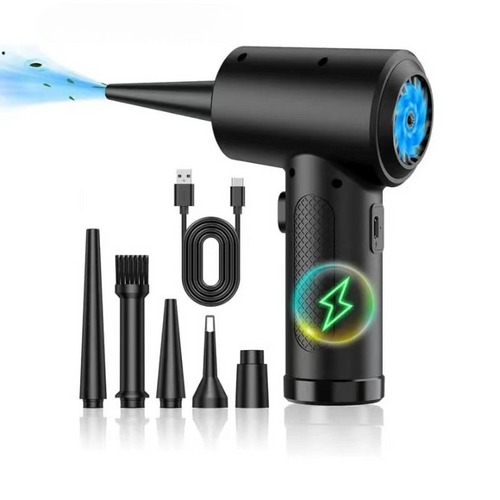 BowLift | Cordless Air Duster with 51,000RPM Motor & LED Light – JetSweep