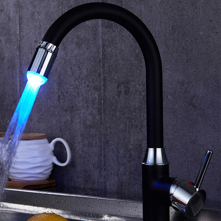 Colorful Faucet LED - AquaGlow | Bowlift