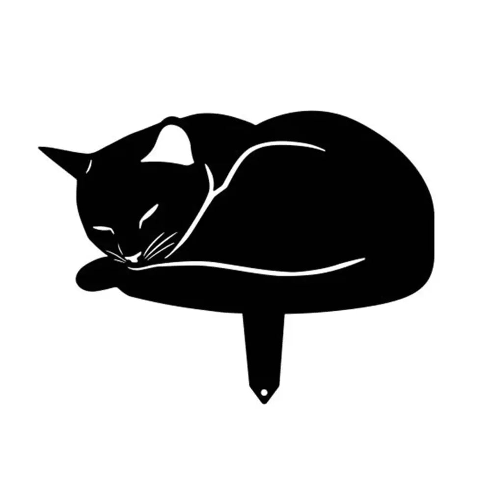 BowLift | Mystical Black Cat Creative Garden Figure