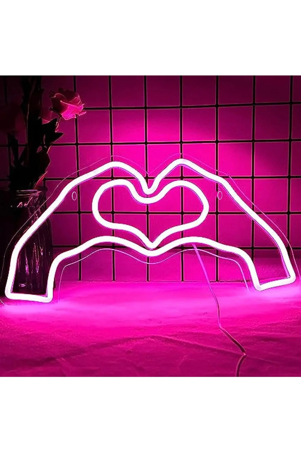 Love Heart Neon Pink Neon Light