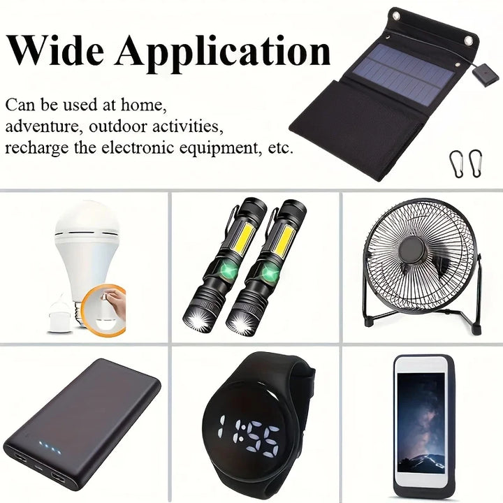BowLift | Solariq FoldPanel 30 | Foldable Solar Panel | 30W USB | Waterproof & Mobile