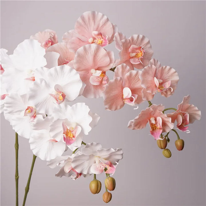 9-headed artificial Phalaenopsis flower