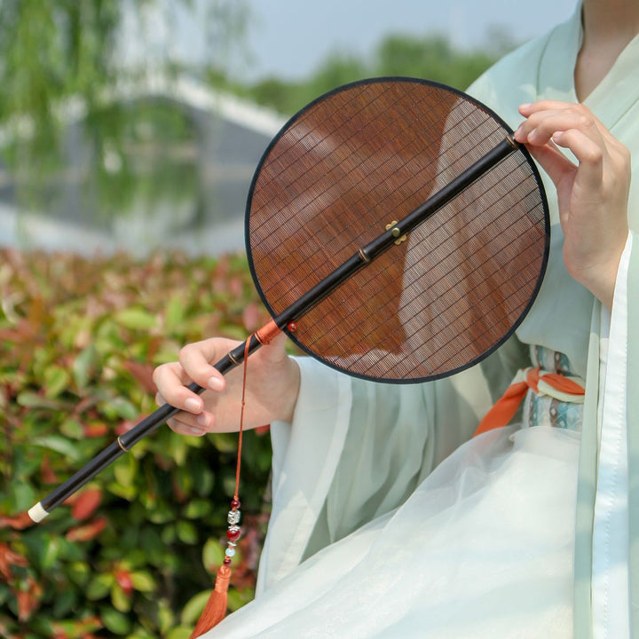 BowLift | Foldable Bamboo Silk Hand Fan