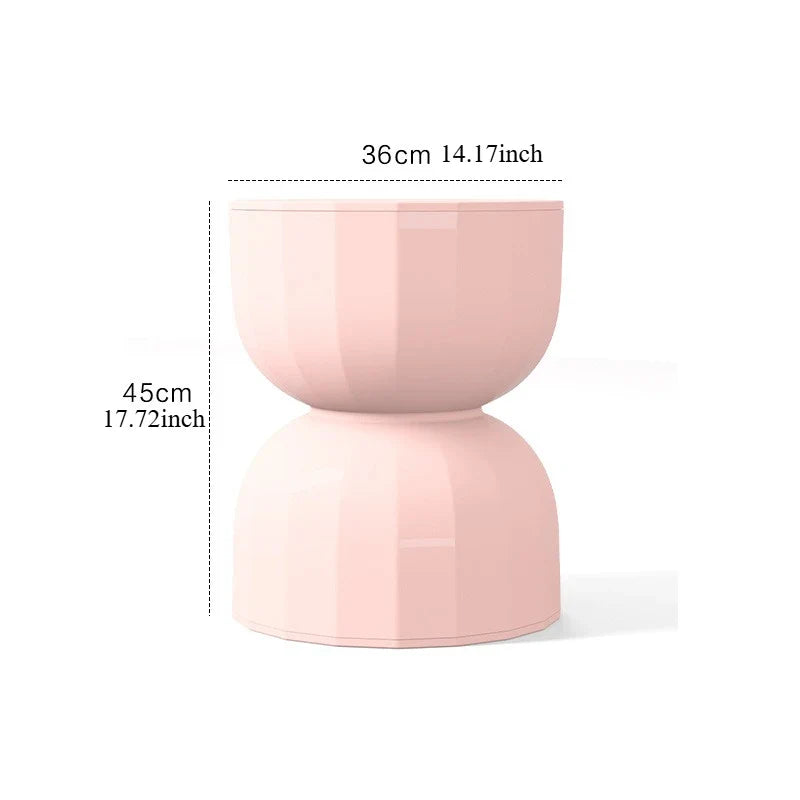BowLift | Scandinavian Hourglass Side Table with Creative Design