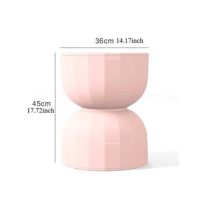 BowLift | Scandinavian Hourglass Side Table with Creative Design