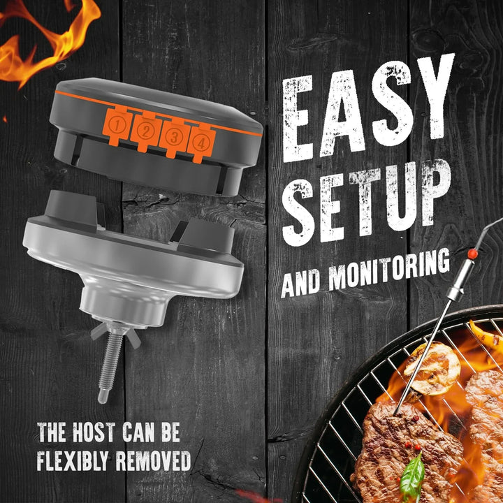 BowLift | TempMaster BBQ Thermometer – App-controlled & Multi-zone capable