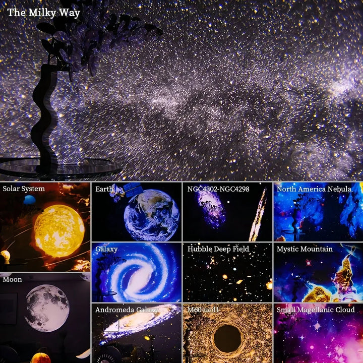 BowLift | 360° Planetarium Projector | Improved Relaxation and Stress Relief