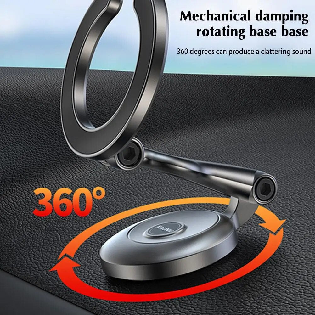 BowLift | Adjustable Folding Magnetic Ring Car Phone Holder