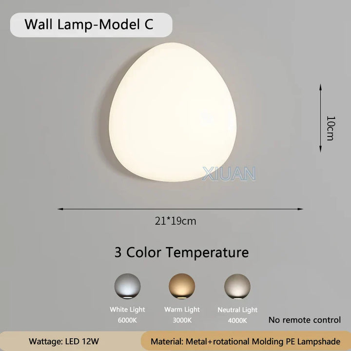 WhiteCloud Lamp – Stylish LED Wall Lighting for Children Bowlift