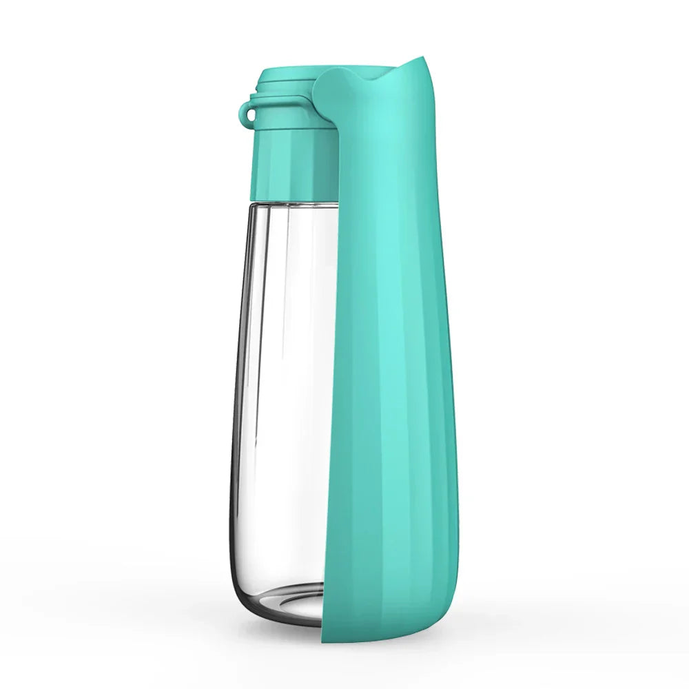 BowLift | Dog Water Bottle Lapuro FoldDrink | Collapsible water dispenser for on the go | 550 ml | For small & large dogs and cats