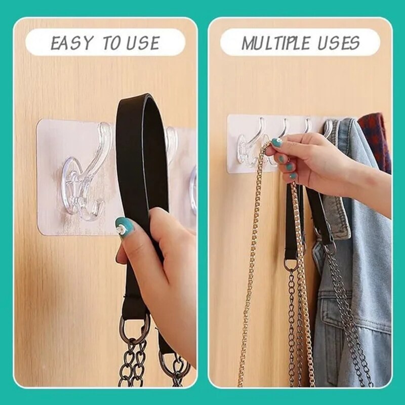 BowLift | Transparent Invisible Adhesive Simple Wall Hangers