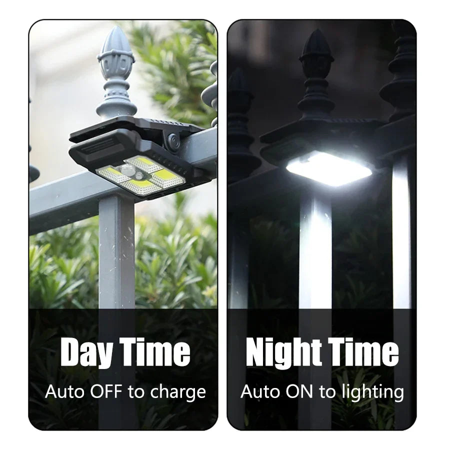 BowLift | Outdoor LED Solar Clip Light