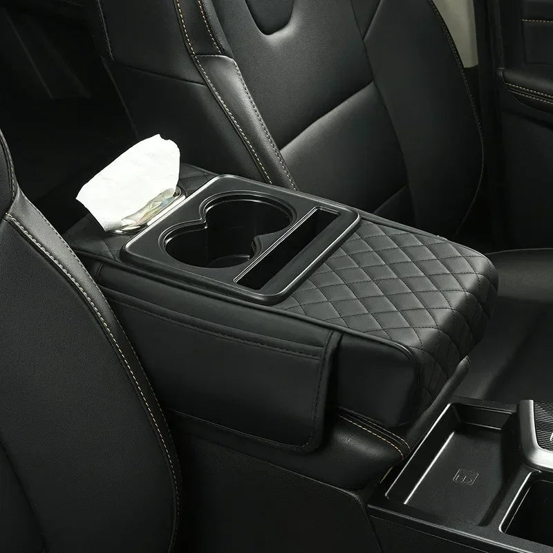 BowLift | Console Craft Multi-Pocket Car Armrest Pad